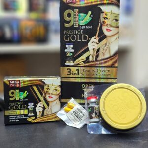 9 hurbs gold black